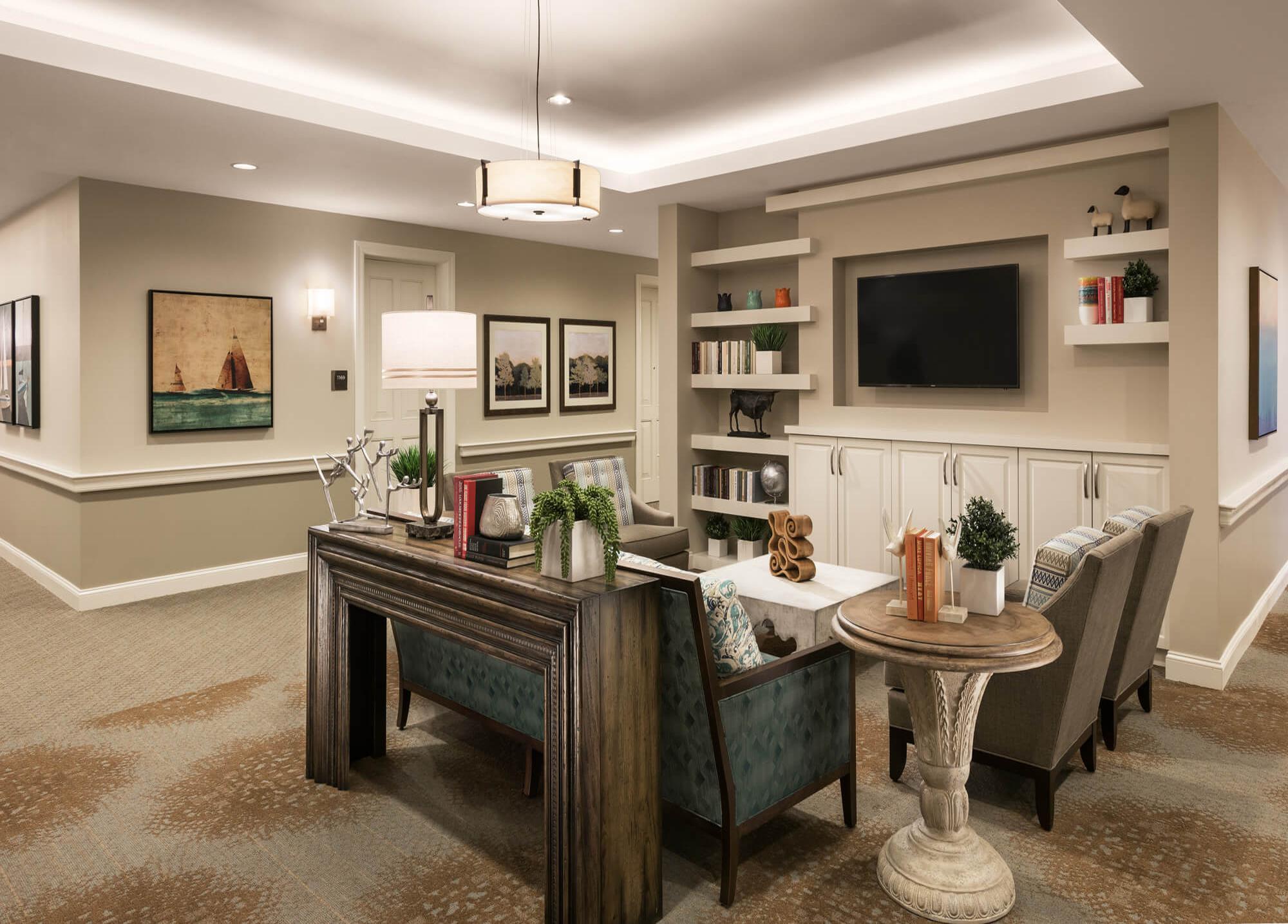 Senior Living Services & Amenities Arbor Terrace Prince William Commons